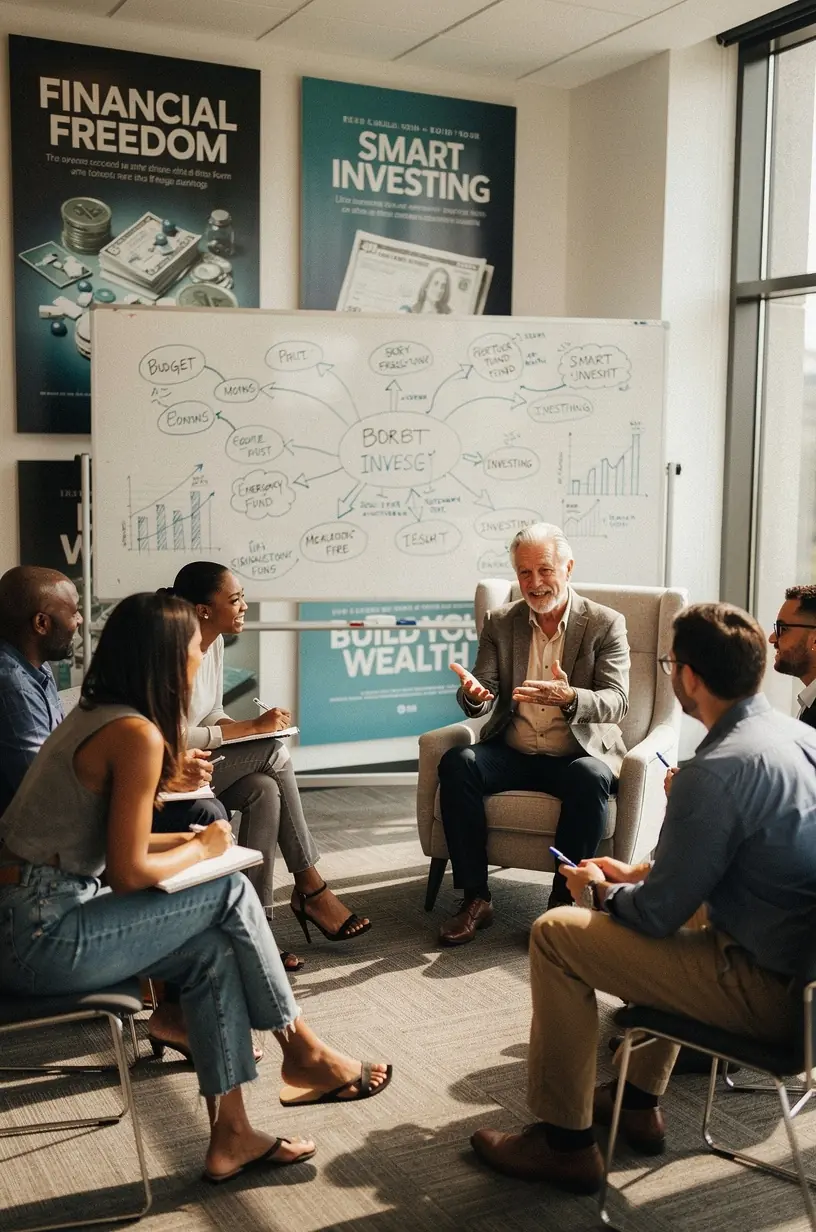 Közeli kép egy laptop képernyőjéről, ahol személyes pénzügyi blogbejegyzések olvashatók.